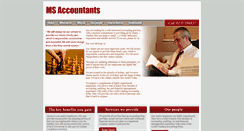 Desktop Screenshot of msaccountants.com.au